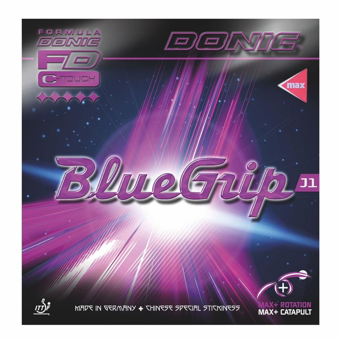 Donic Belag BlueGrip J1 Max Rot, Max Rot