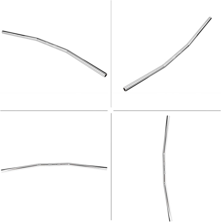 Qiilu Motorrad Lenker, 22 MM Universaler Motorrad Retro Bend Lenker Lenker für Pit Dirt Bike ATV Qua