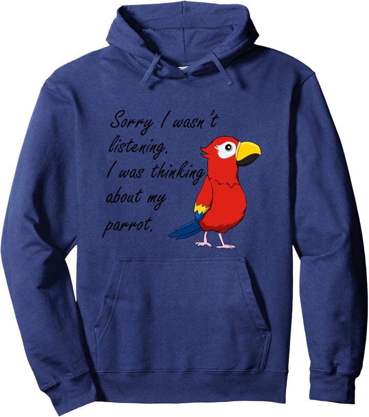 Witziger Papagei Spruch Haustier Vogel Pullover Hoodie