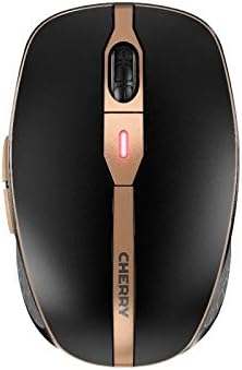 CHERRY DW 9000 Slim, Kabelloses Tastatur- und Maus-Set, EU-Layout (QWERTY), Bluetooth & 2,4 GHz Funk