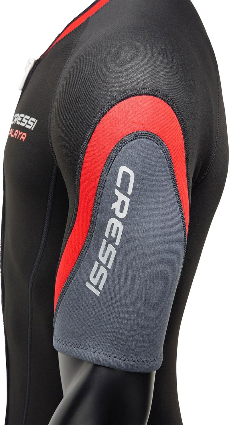 Cressi Playa Man Shorty Wetsuit – Kurzer Neoprenanzug 2.5mm aus Hochelastischem für Herren 2.5mm M S