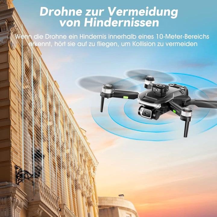 S165 Drohne mit Kamera 1080P für Erwachsene & Anfänger - 2-Kamera-System, 40 Min Flugzeit (3 Akkus),
