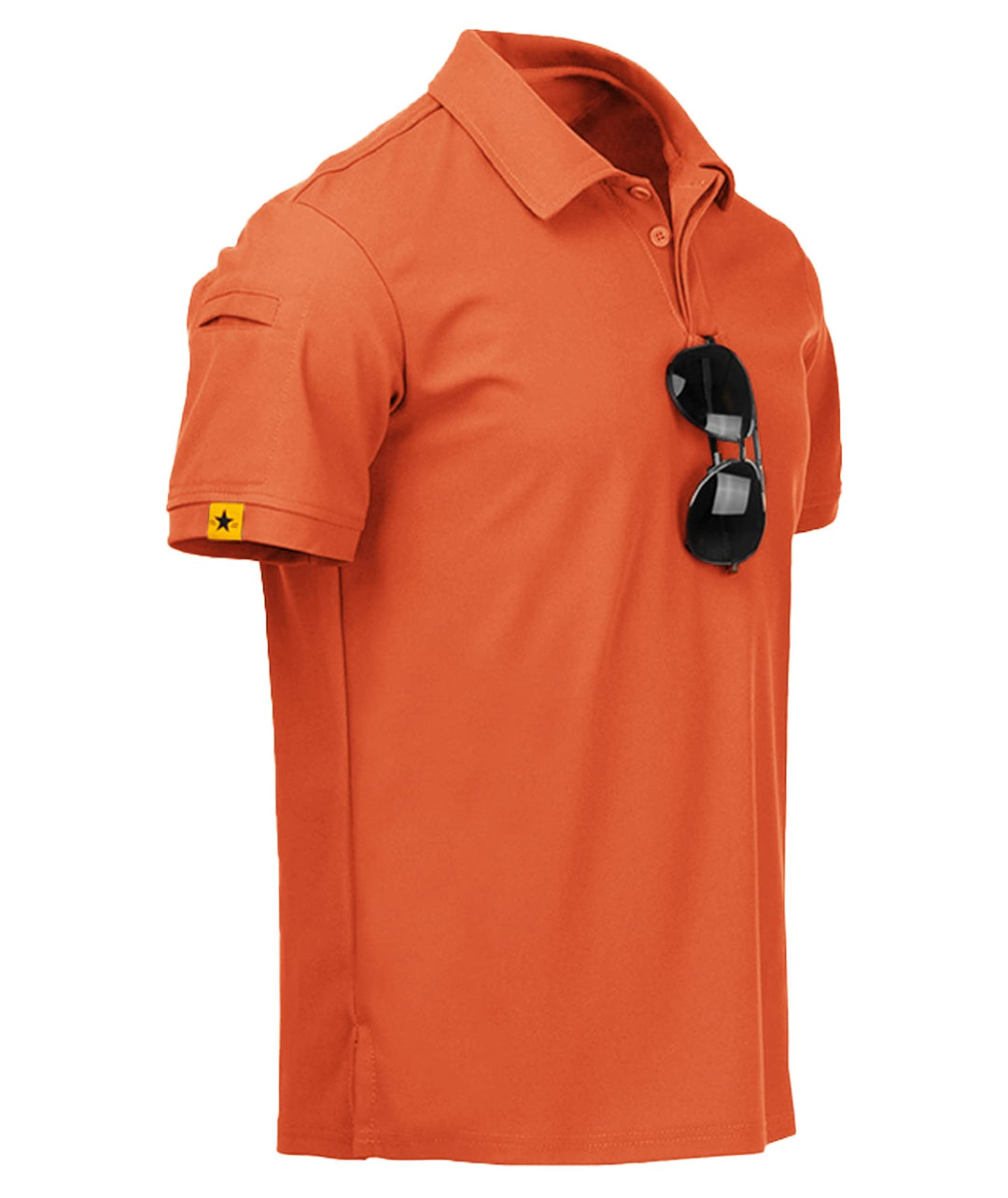 igeekwell Poloshirt Herren Kurzarm Atmungsaktives Golf-Polo-Hemd Summer Poloshirts Männer mit Brille