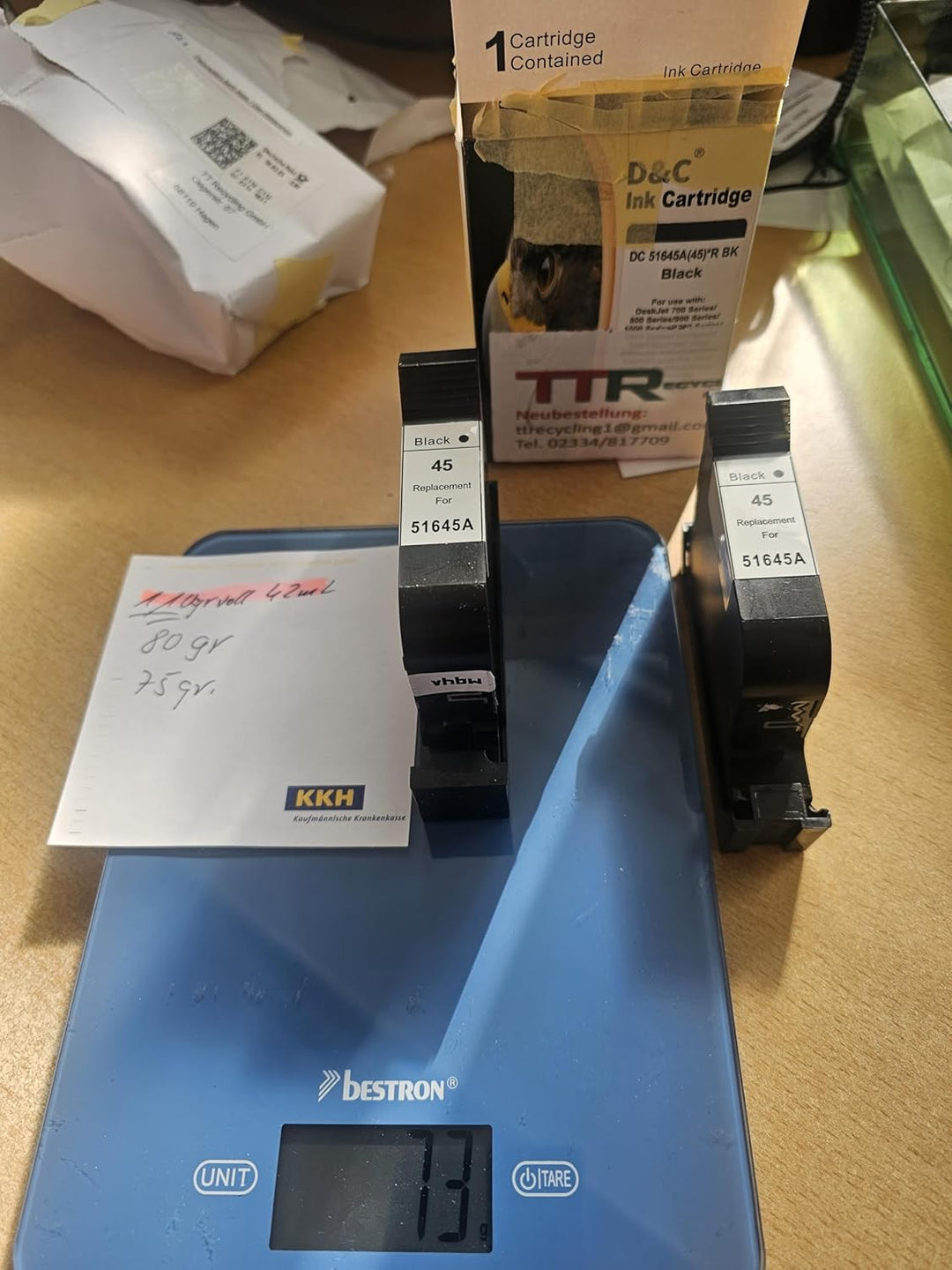 ttrecycling -6X kompatible- ersetzt Philips PFA-351 / PFA-352 Magic 5 Inkfilm ECO/Smart/Voice/Smart