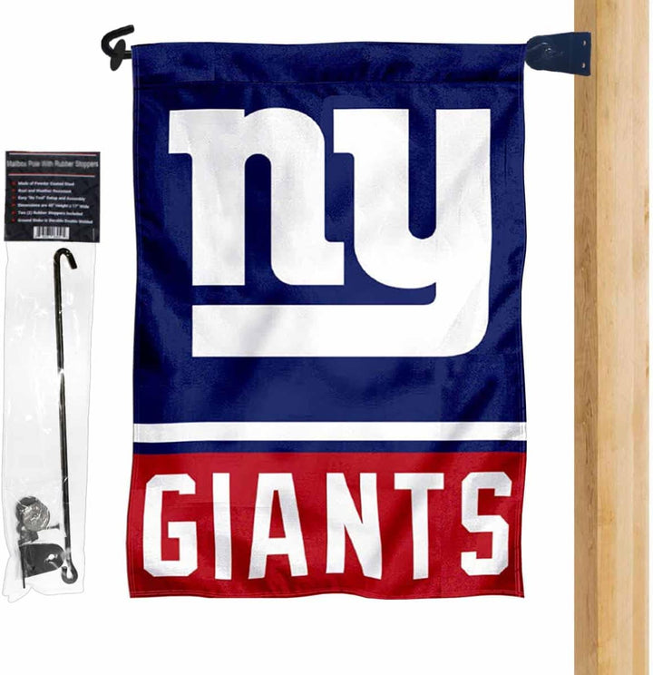 WinCraft Giants Gartenflagge und Briefkastenhalterung