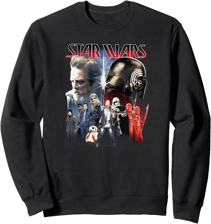 Star Wars The Last Jedi Group Shot Good Vs Evil Poster Sweatshirt