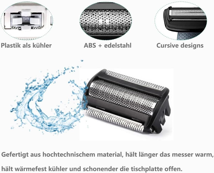BG2000 Ersatzkopf kompatibel Mit Philips Norelco Bodygroom 7000 5000 3000 ，kompatibel mit BG5020, BG