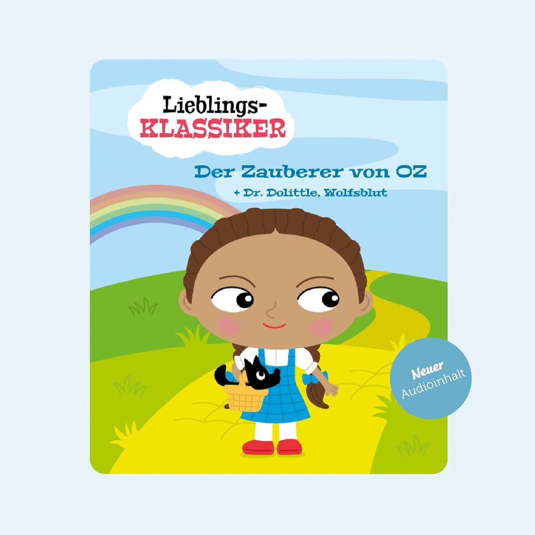 tonies Hörfiguren für Toniebox, Lieblings-Klassiker – Der Zauberer von Oz und Zwei weitere Klassiker