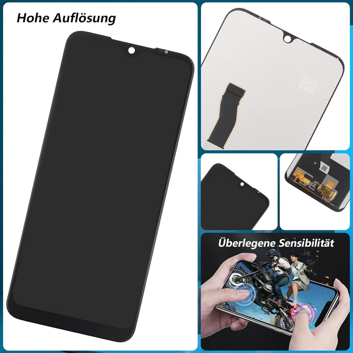 RongZy für Xiaomi Redmi Note 8T LCD Bildschirmersatz für Xiaomi Redmi Note 8T M1908C3XG Touchscreen