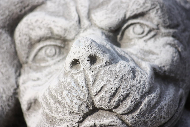 stoneandstyle Steinfigur Gargoyle Torwächter, Frost- und wetterfest, massiver Steinguss