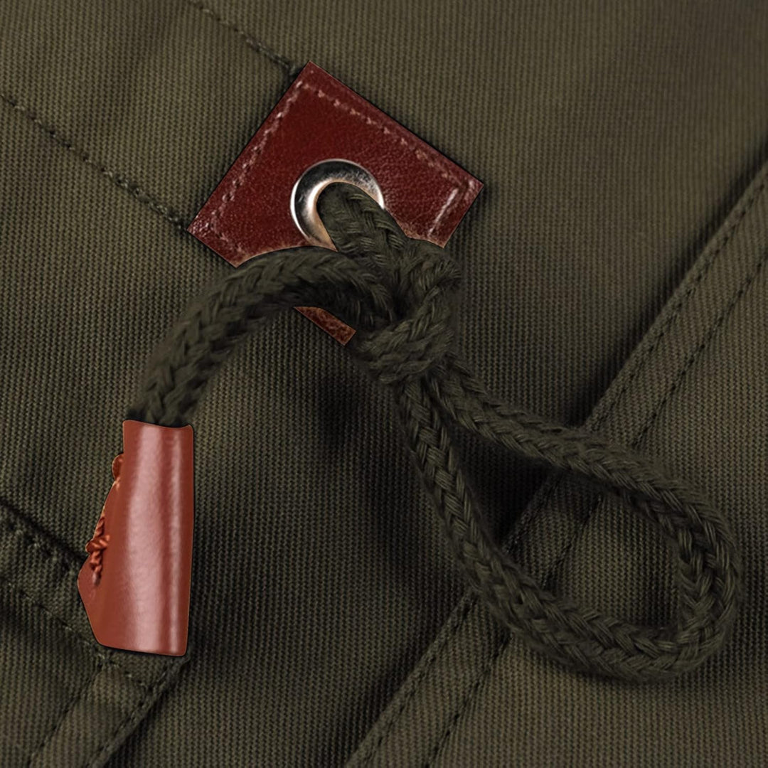 Herren Fleece Gefüttert Warme Winterjacke Militär Jacke mit Abnehmbarer Kapuze Übergangsjacke Winter