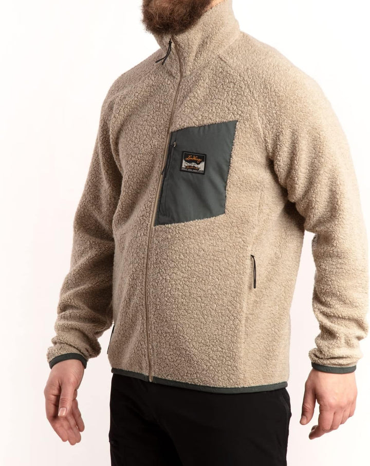 Lundhags Flok Wool Pile Men Schwarz S, Schwarz S