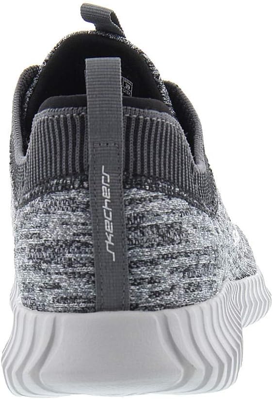 Skechers Herren Elite Flex Hartnell Halbschuhe 41 EU Gray Black Mesh Trim, 41 EU Gray Black Mesh Tri