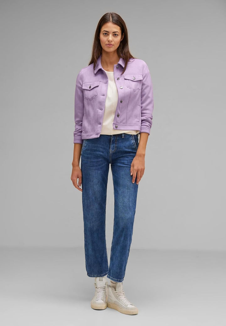 Street One Damen Kunstlederjacke, 42