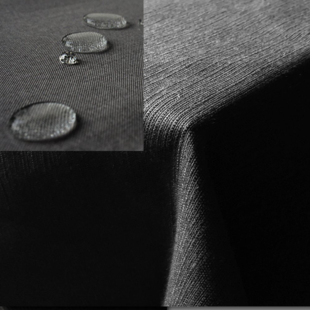 JEMIDI Gartentischdecke 160x260cm wasserabweisend - Outdoor Tischdecke abwaschbar eckig - Garten Tis