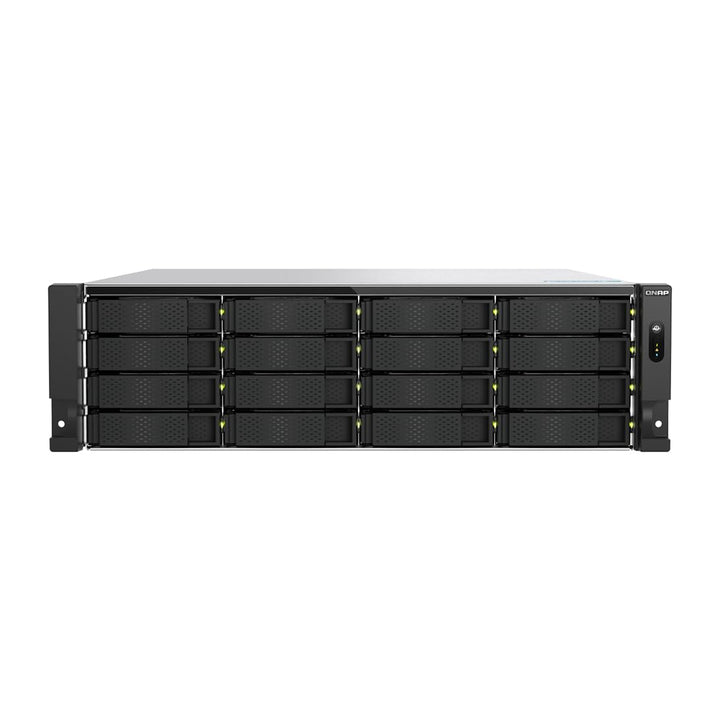 QNAP TS-h1677AXU-RP-R7-32G | 16-Bay 3,5"/2,5"-inch SATA, Ryzen Pro CPU, 2 x 2.5 GbE + 2 x 10GbE Base