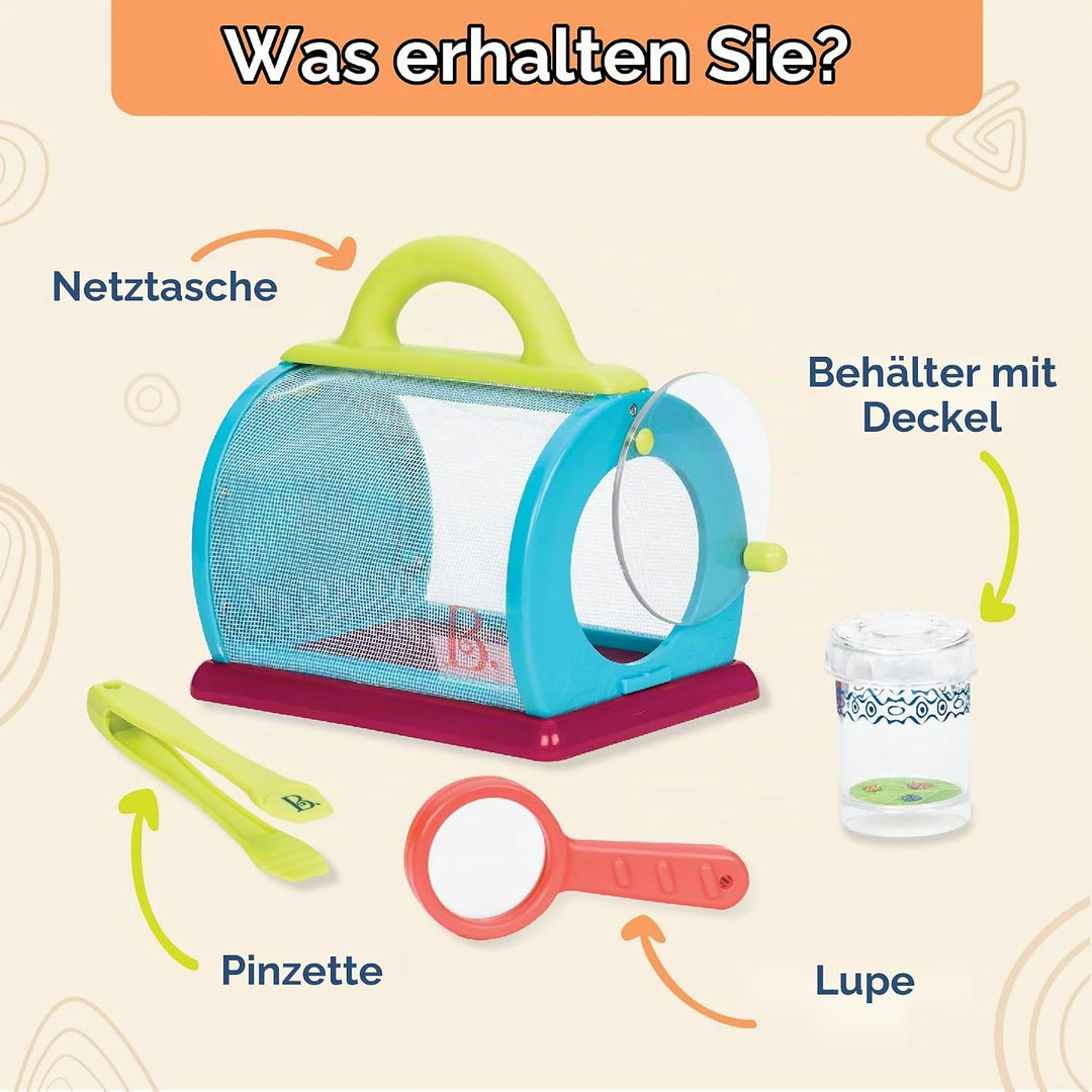 B. toys - Käfer-Bungalow - Insektenfänger - Insektenfängerset - Sommerspielzeug für draussen - Bildu