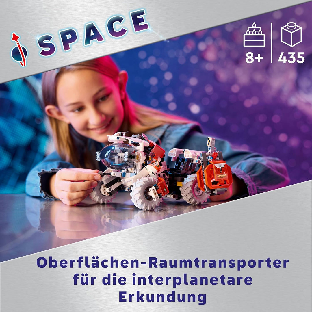 LEGO Technic Sonne Erde Mond Modell Spielset, Geschenk für Kinder ab 10 Jahren & Technic Weltraum Tr