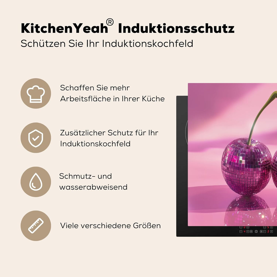 Herdabdeckplatte Einteilig 59x52 cm Küche Ceranfeld Abdeckplatte Cerankochfeld Abdeckung Induktionsk