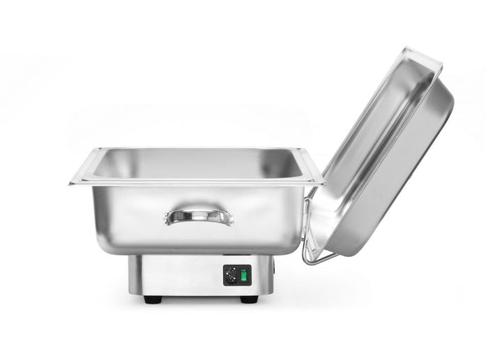 HENDI Chafing dish Pollina, Elektrisch, einstellbar bis 85°C, inkl GN 1/1 Lebensmittelpfanne 65mm ti