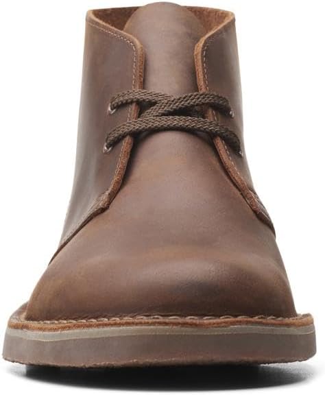 Clarks Herren Desert Boot Bushacre 3 Chukka-Stiefel 41 EU Dark Brown Lea, 41 EU Dark Brown Lea
