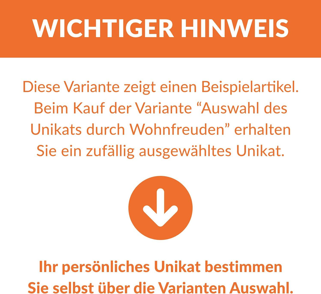 40 cm rund Naturstein Waschbecken grau von WOHNFREUDEN - Unikat Auswahl Stein Aufsatzwaschbecken Nat