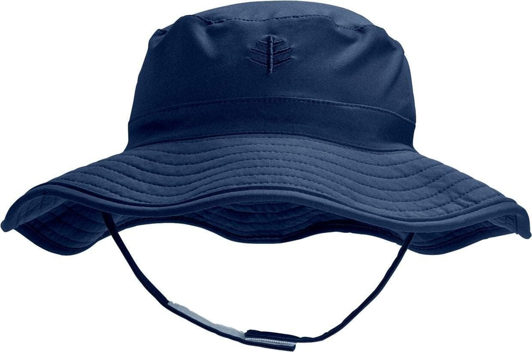 Coolibar Unisex Baby Bucket Hut Uv-Schutz 6 Monate Marineblau, 6 Monate Marineblau