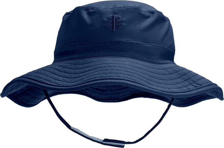 Coolibar Unisex Baby Bucket Hut Uv-Schutz 6 Monate Marineblau, 6 Monate Marineblau