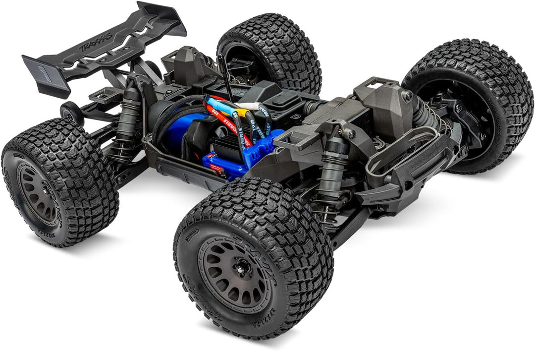 TRAXXAS MINI-XRT 3S-Power 4x4 rot 1/16 Monster-Truck RTR Brushless, HD-Teile, mit 2S Lipo/Lader