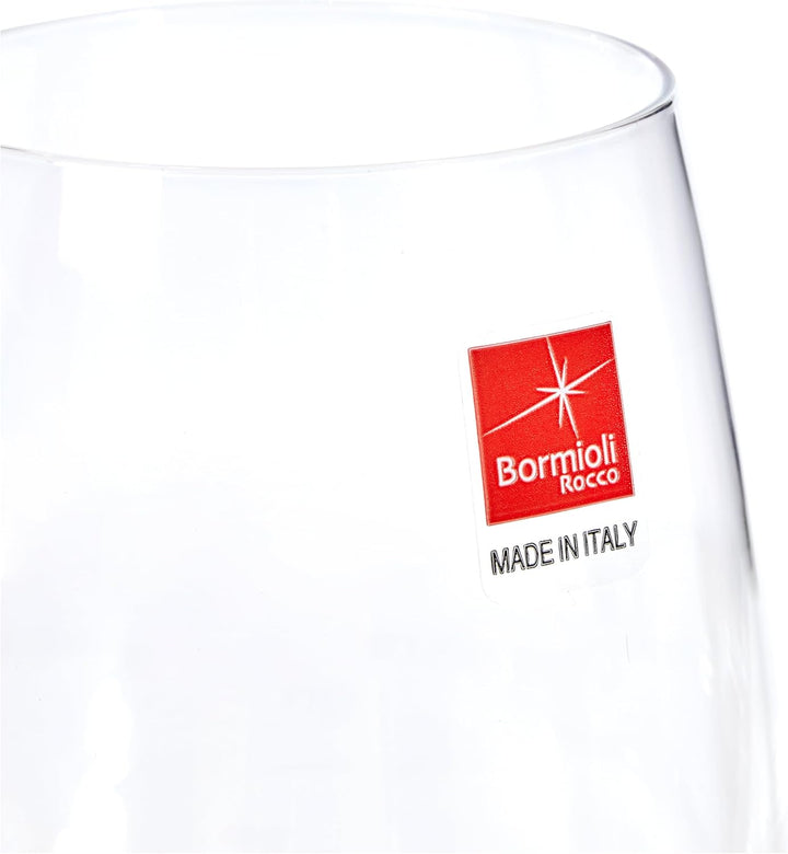 Bormioli Rocco Nexo Weingläser-Set, 6, 1 Stück, Glas, durchsichtig, (1er Pack), 6