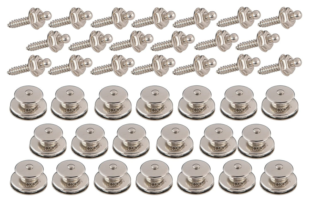 New Marine LOXX Set 20 Stück Oberteile + Blechschrauben 4,2x16
