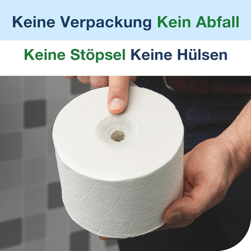 Tork Spender für hülsenloses Midi Toilettenpapier Weiss