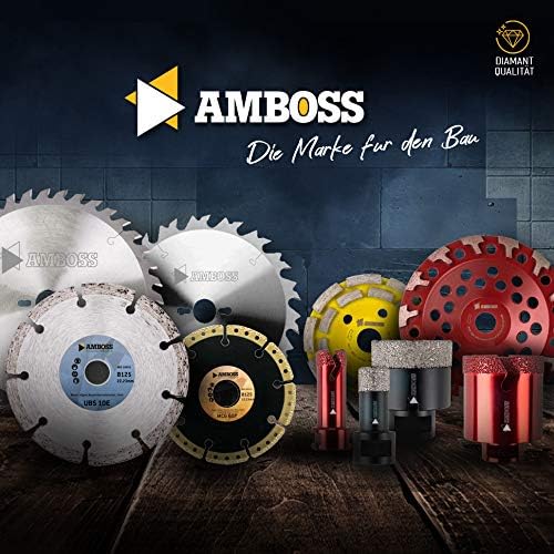 Amboss FFS 22 - Diamant-Trennscheibe Ø 250 mm x 25,4 mm - Hartes Feinsteinzeug (bis 1,2 cm) / harte
