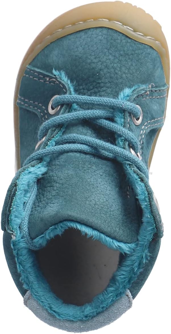 RICOSTA Mädchen und Jungen Lauflernschuhe GEORGIE, WMS:Mittel,lose Einlage 25 EU Grün 540, 25 EU Grü