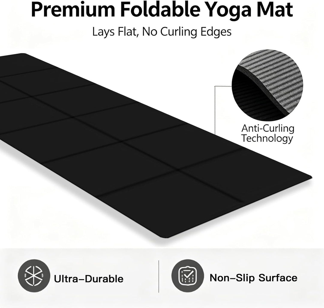 Faltbare Bodenschutzmatte Fitness Unterlegmatte für Fitnessgeräte, 180x60cm Bodenschutzmatte Laufban