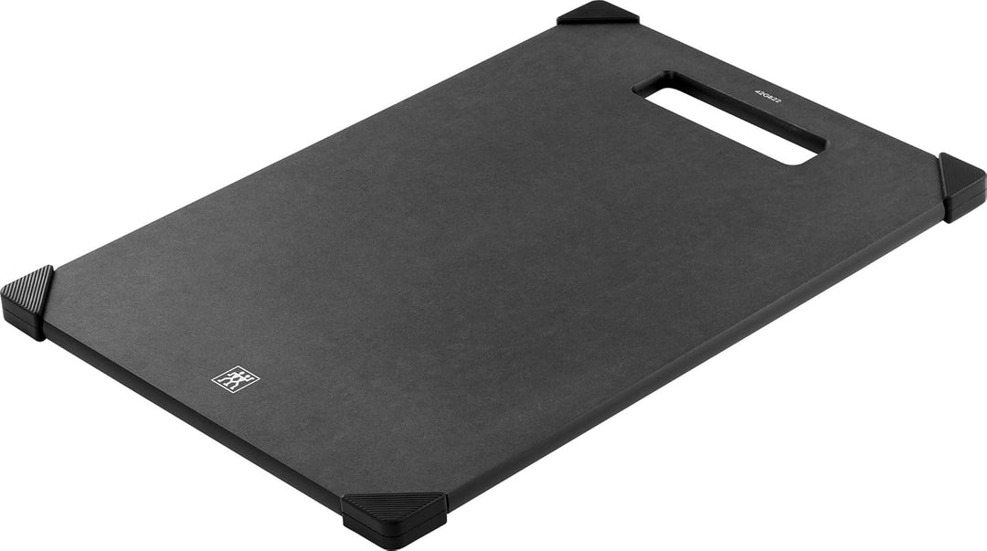 ZWILLING Schneidebrett 31 x 21 cm aus Holzfaser, Fiberholz, mit Saftrille, rutschfest, spülmaschinen