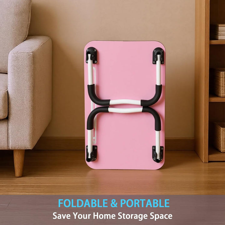 Small Laptop Bett Tisch - Laptoptisch 48 x 30 cm als Frühstückstablett, zum Essen, Lesen, Schreiben,