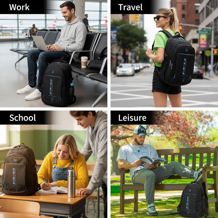 SIVENKE Rucksack Daypack Schulranzen Schultasche Laptop Rucksack Multifunktionale Tagesrucksack Lapt