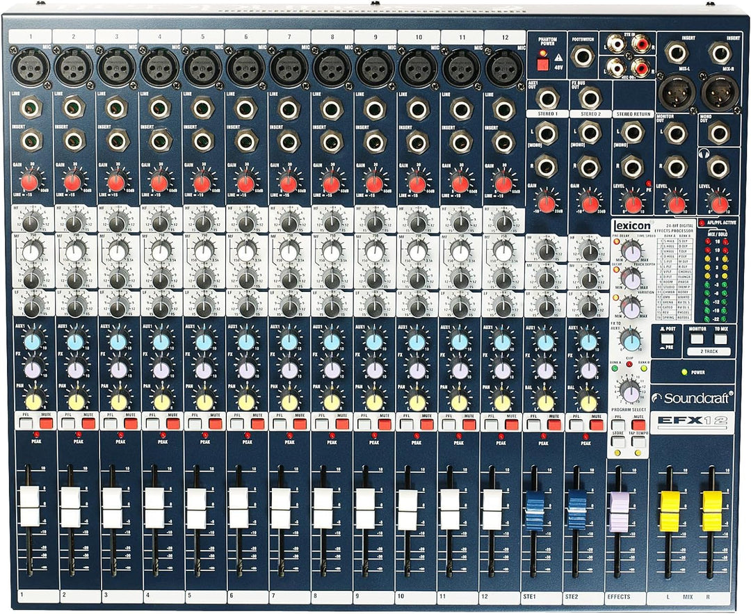 Soundcraft EFX12 · Mischpult