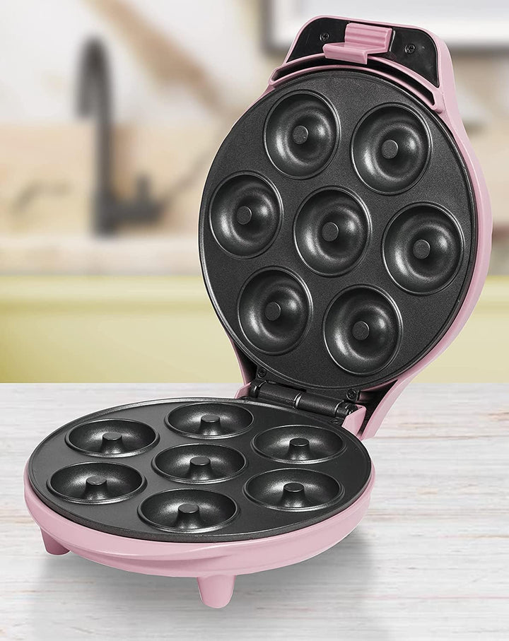 Bestron Donut Maker, inkl. Teigportionierer für 700ml mit Skala, Ideal zum Befüllen des Donut-Geräts