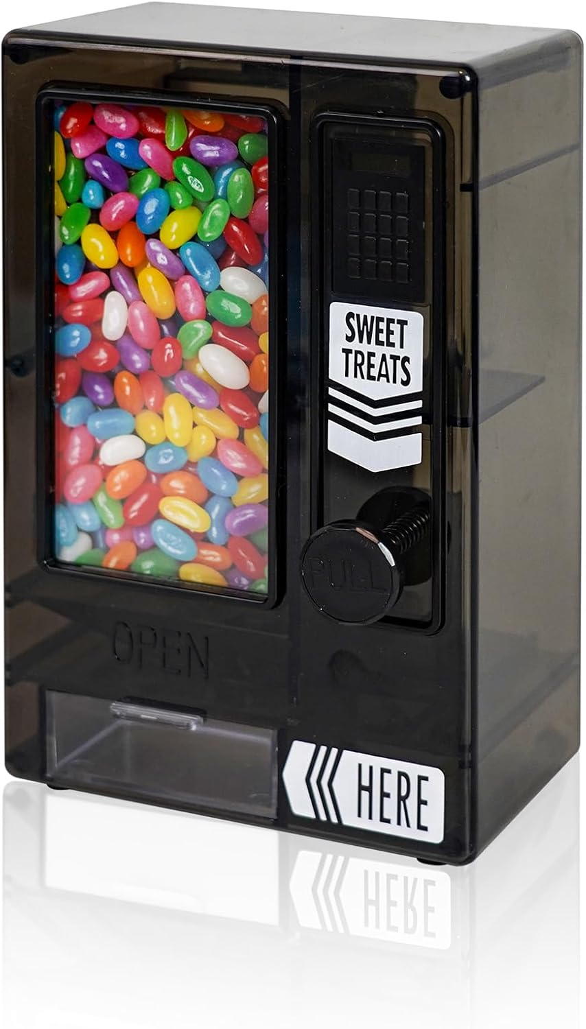 YOBRO Süssigkeitenautomat, süsser Wending Machine für den Schreibtisch, manuelle Süssigkeitenmaschin