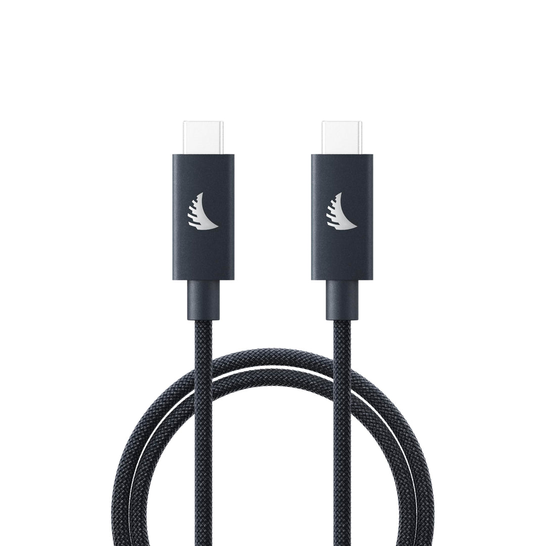 Angelbird USB-C 4.0 Solid Flex™ Cable Blue Gray - 32 cm - Full-Featured - für bis zu 40 Gb/s Datenüb