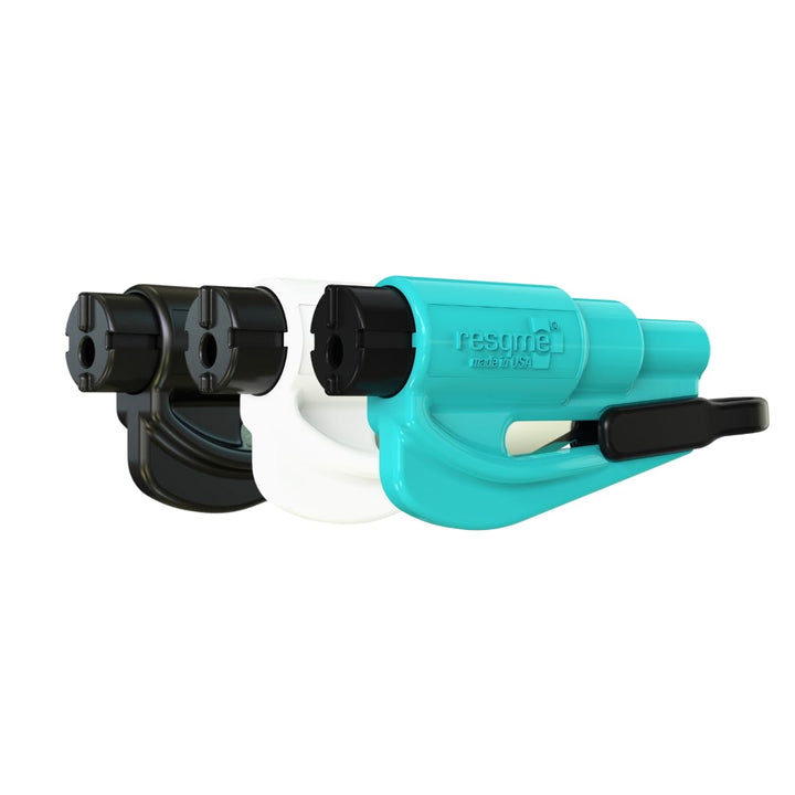 RESQME Original-Notfall-Auto-Fluchtwerkzeug, Schlüsselanhängerformat, 2-in-1 Gurtschneider/Fensterbr