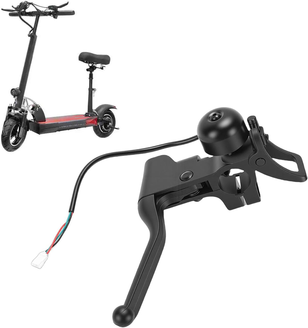 BuyWeek E-Scooter Bremshebel mit Klingel für Xiaomi 5, Aluminiumlegierung Elektroroller Linker Brems