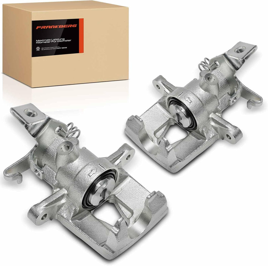 Frankberg 2x Bremssattel Bremszange Hinten Links Rechts Kompatibel mit Interstar 1.9L-3.0L 2002-2010