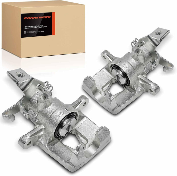 Frankberg 2x Bremssattel Bremszange Hinten Links Rechts Kompatibel mit Interstar 1.9L-3.0L 2002-2010