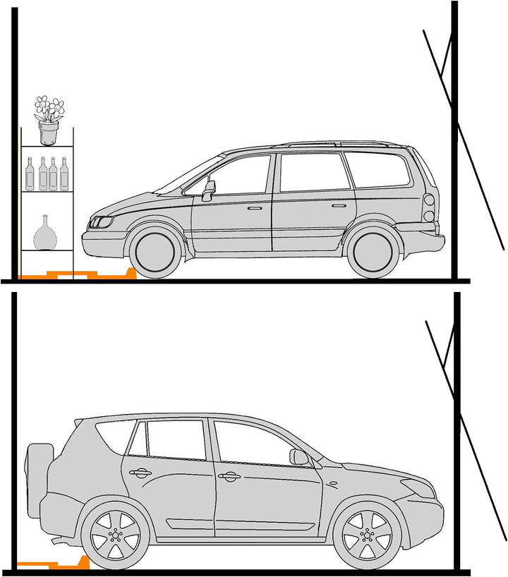 EASYSTOP - Radstopper - Die Einparkhilfe - Verstellbar -