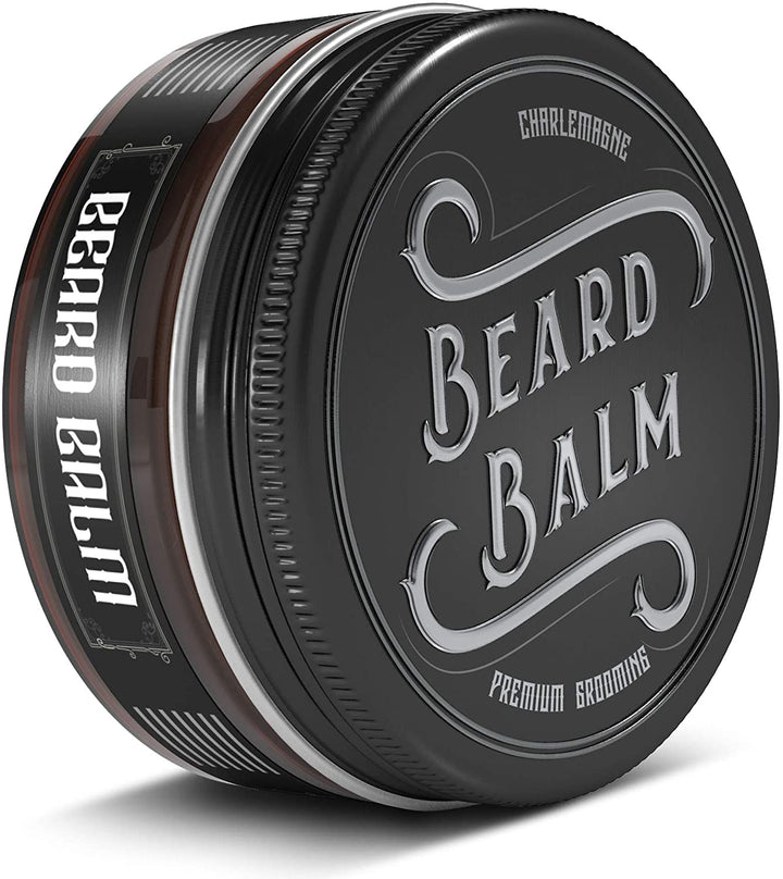 Charlemagne Beard Balm - Natural Beard Wax/Beard Balm for Men - Made in Germany - Beard Balm for Dai