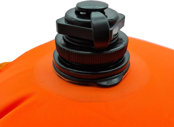 ZONE3 28L recycelte Boje mit wasserdichter Tasche Regulär Orange, Regulär Orange