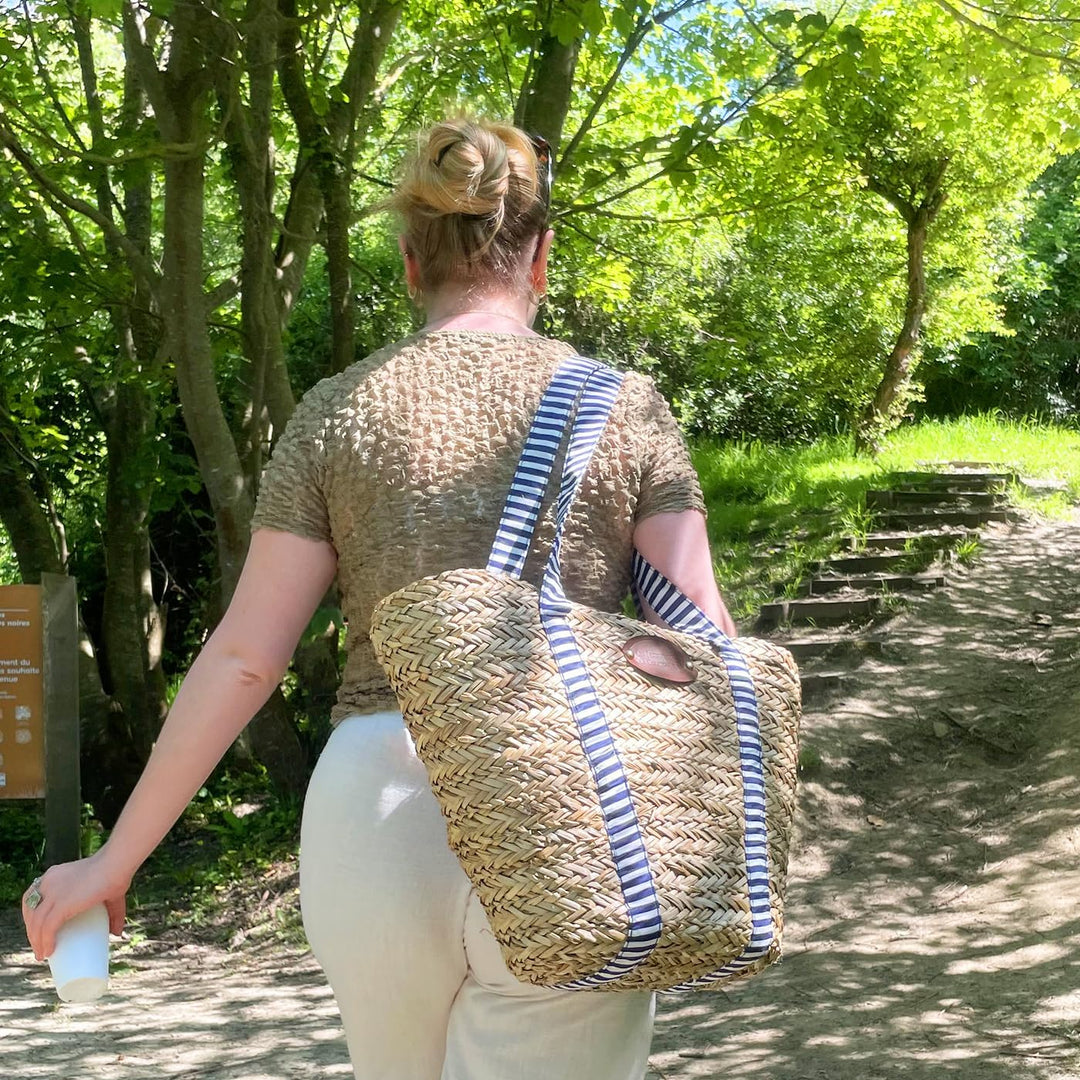 Les Jardins de la Comtesse - Strandtasche mit Picknick-Set Riviera - 4 Personen
